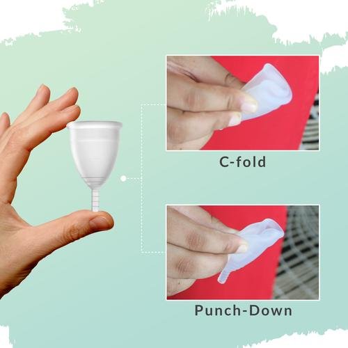 Sirona Reusable Menstrual Cup with Pouch- Small