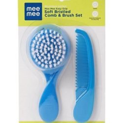 Soft Bristled Mee Mee Comb and Brush Set