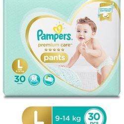Pampers Pant Style Diapers Premium Care Large – 30 Pcs