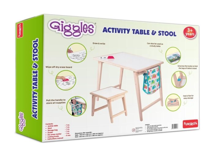 Giggles Activity table & stool