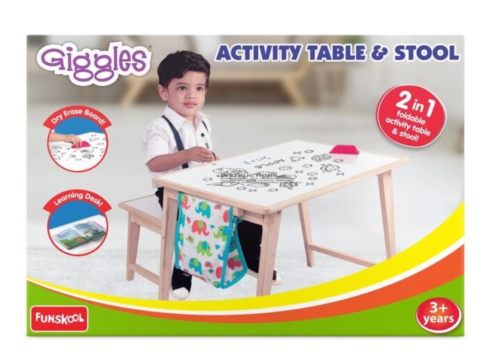 Giggles Activity table & stool