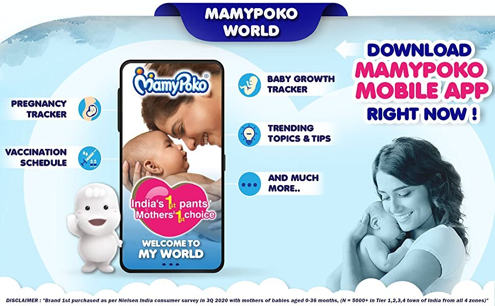 MamyPoko Extra Absorb Diaper Pants