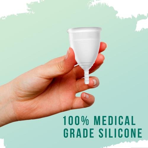 Sirona Reusable Menstrual Cup with Pouch- Small