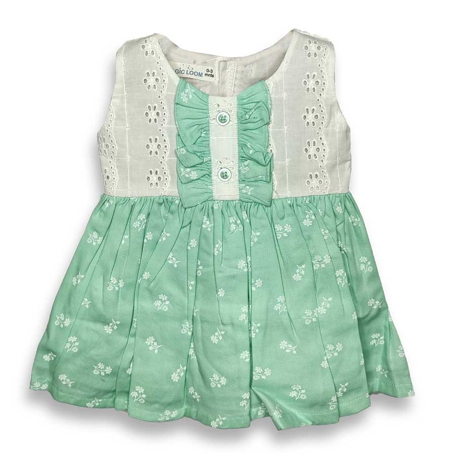 Baby Dress | Frock | Floral Design | Little Moppet