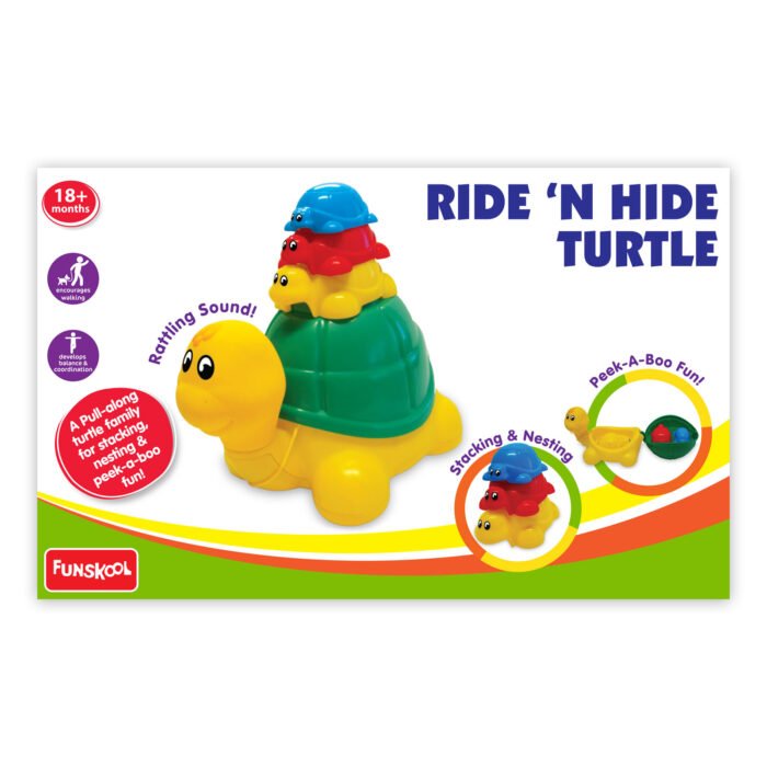 Ride N Hide Turtle | Funskool